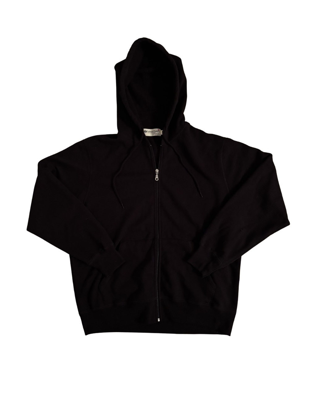 Redwood Classics Black Full-Zip Hoodie Sweater (made in Canada 🇨🇦)